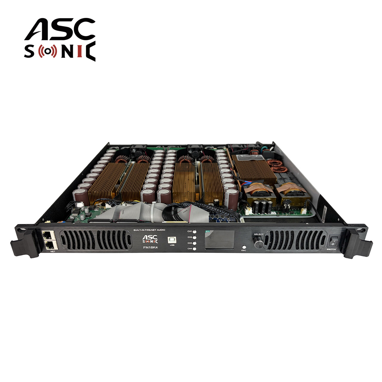 FN18K4 4 Channel 18000W Class D DSP Network Dante Audio Power Amplifier for Professional Sound (1) FN18K4 4 Channel 18000W Class D DSP Network Dante Audio Power Amplifier for Professional Sound (1)