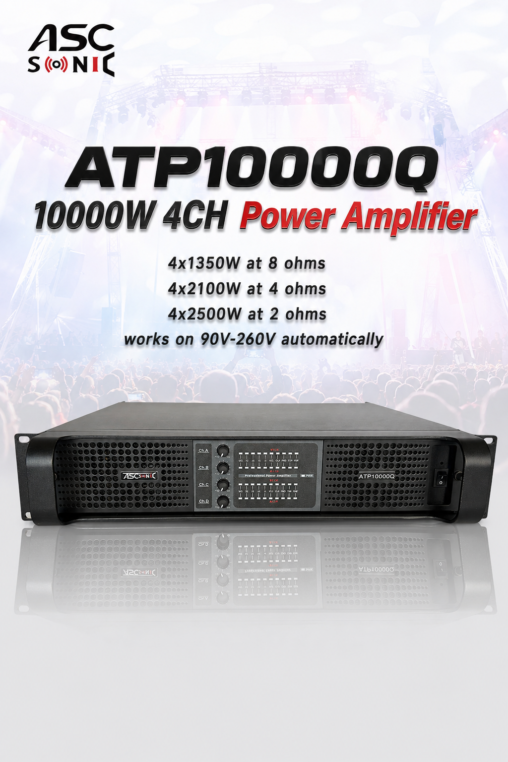 ATP10000Q 10000 watts power amplifier ATP10000Q 10000 watts power amplifier
