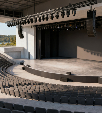 Amphitheater Audio Upgrade Project In The United States