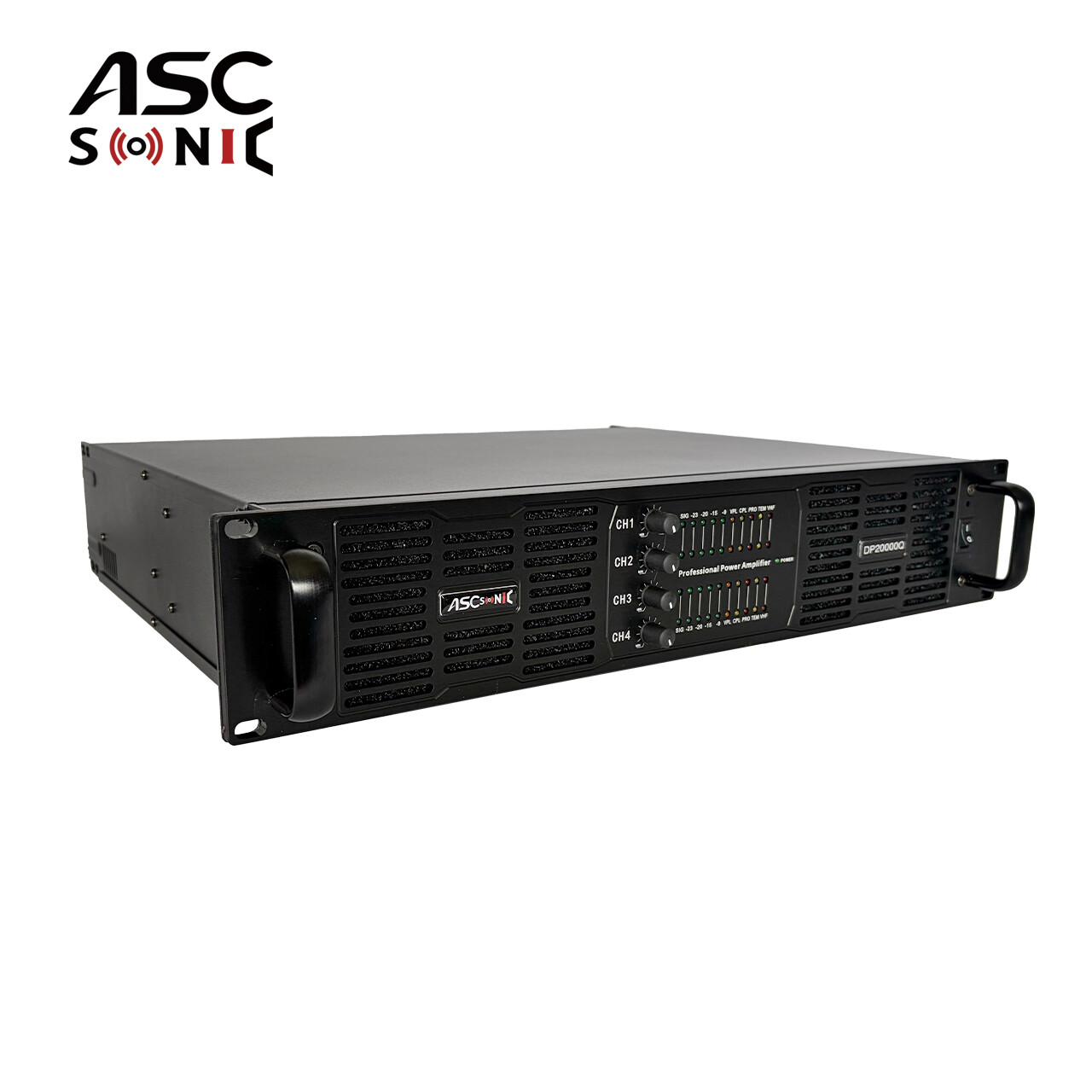 DP2000OQ High Power 4 Channel 20000W Touring Audio Power Amplifier For Subwoofer Sound System