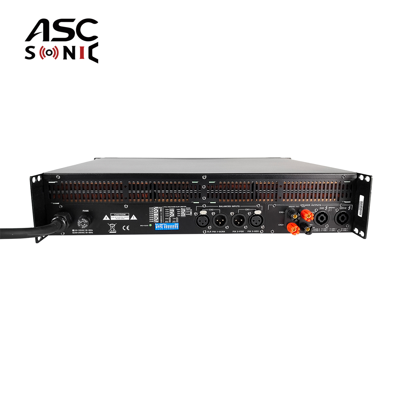 AT7000 Professional Audio Power Amplifier 2 Channels Class TD 7000W Amp For PA Systems 