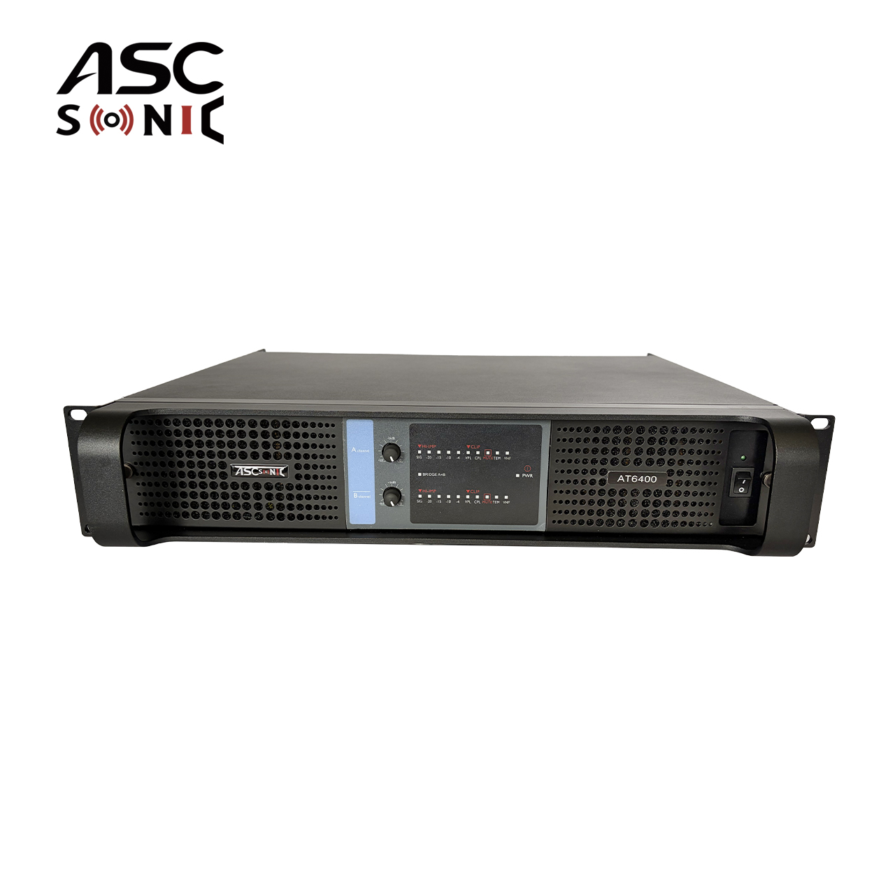 AT6400 2 Channel Class TD Professional Power Amplifier – High Power Stage & Touring Sound Solution