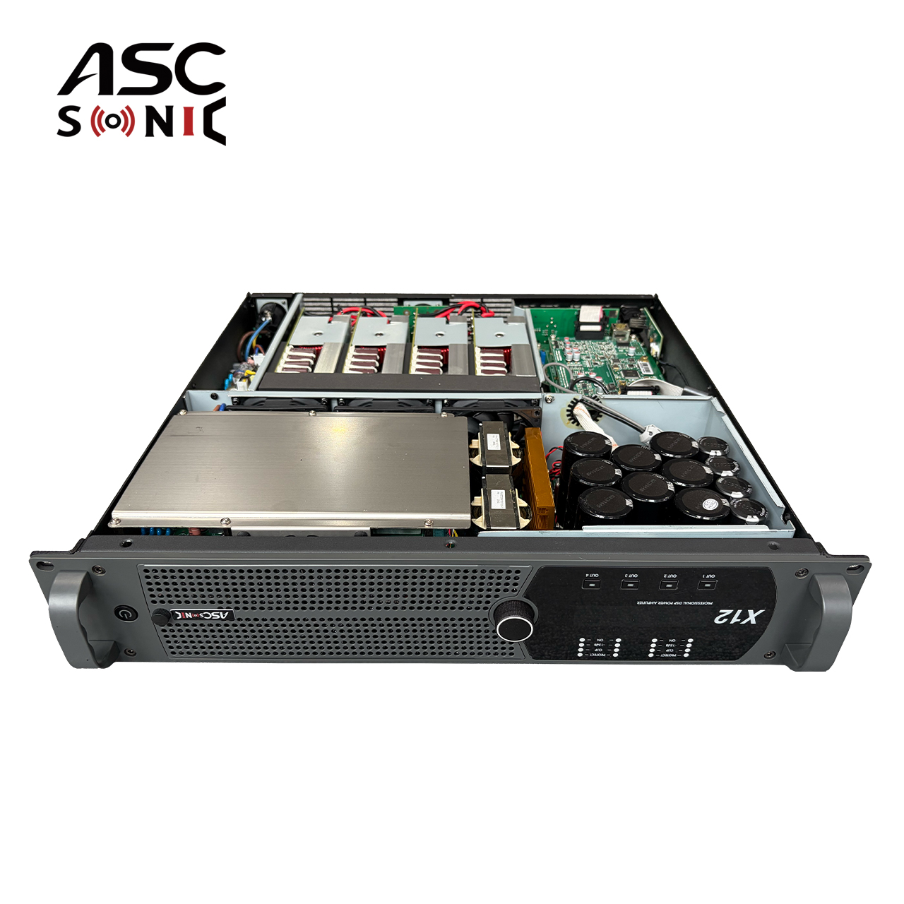 X12 12000W 4 Channel Class D DSP Power Amplifier for Line Array System