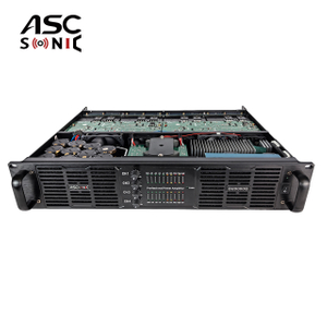 D20000Q 4 Channel 20000W Class D Professional Subwoofer Power Amplifier 