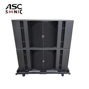 HL-218 Dual 18 Inch Professional Long Excursion Subwoofer Concert Bass Speaker