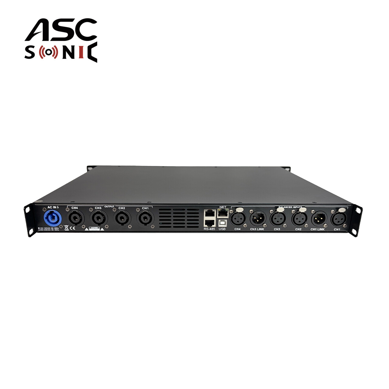DSP5004S 4 Channel Class D Digital DSP Power Amplifier 3200W Professional PA Audio Amplification