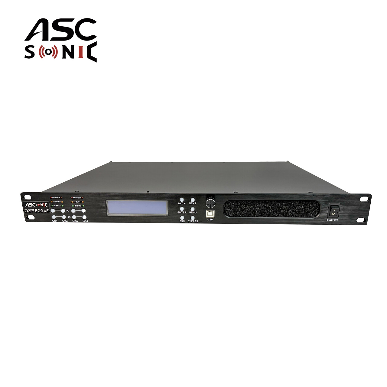 DSP5004S 4 Channel Class D Digital DSP Power Amplifier 3200W Professional PA Audio Amplification