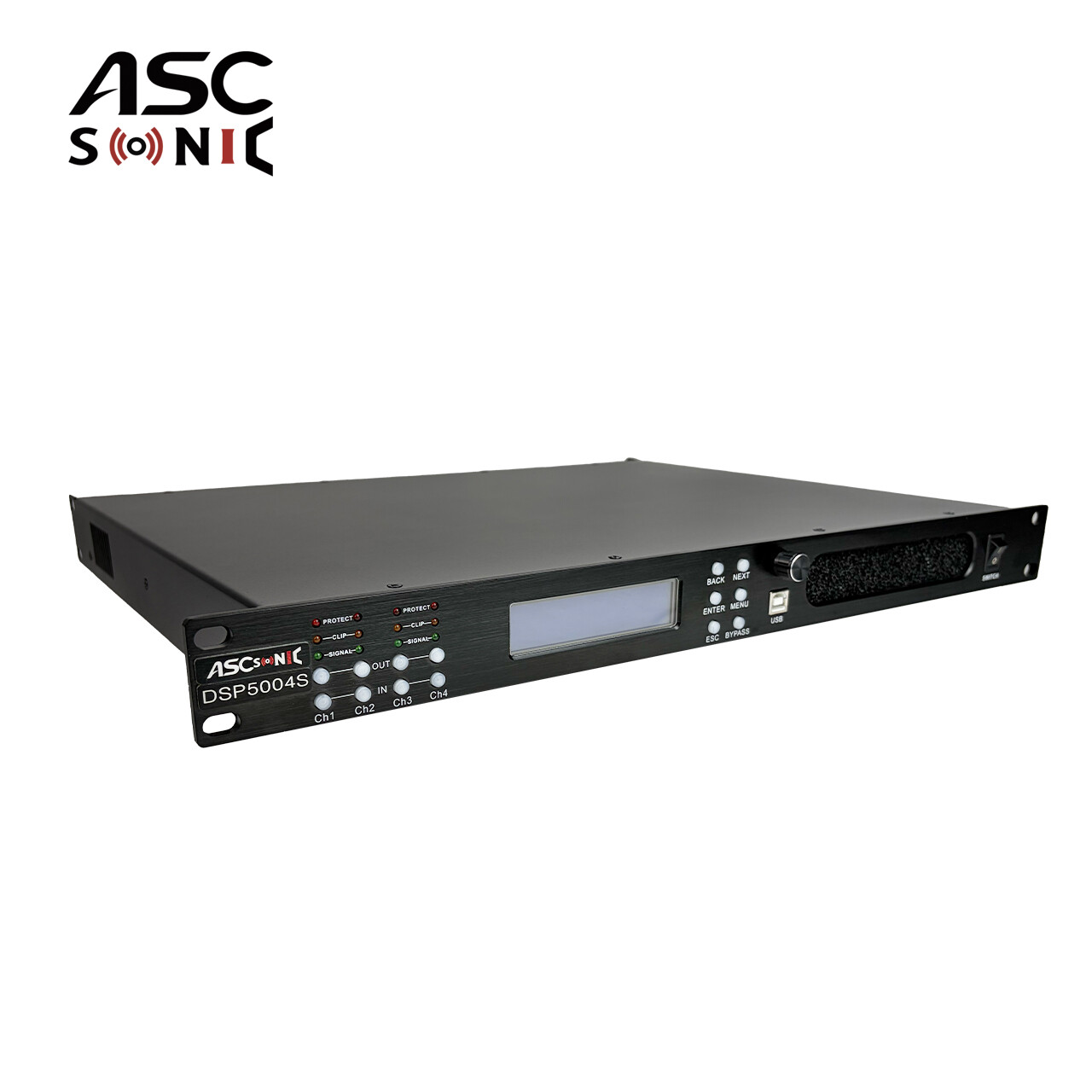 DSP5004S 4 Channel Class D Digital DSP Power Amplifier 3200W Professional PA Audio Amplification