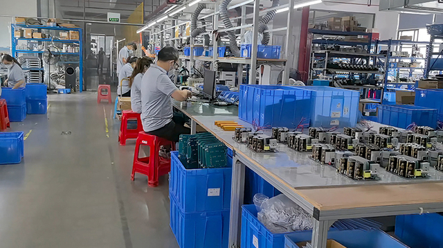 line array speaker manufacturing process in China factory