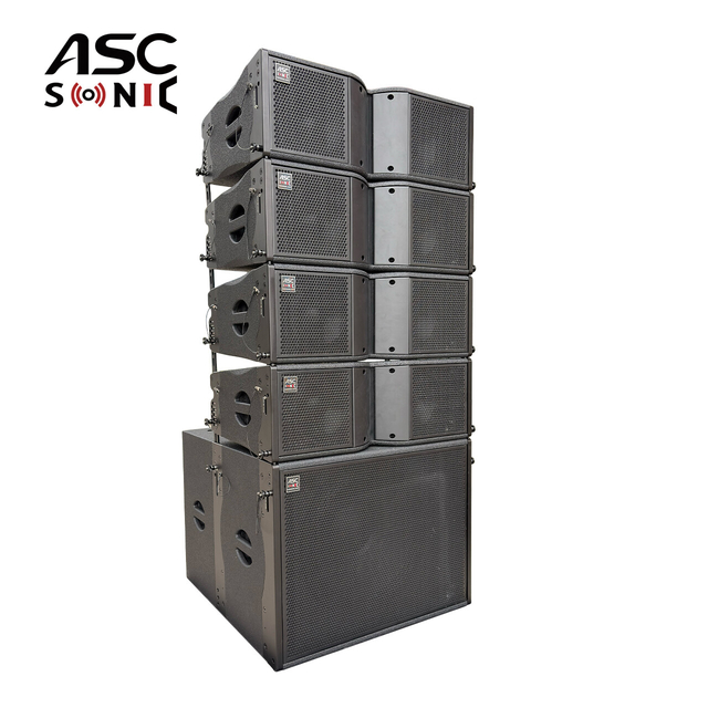 LA-208P Dual 8″ Self-Powered Line Array Speaker Active PA System for Live Sound