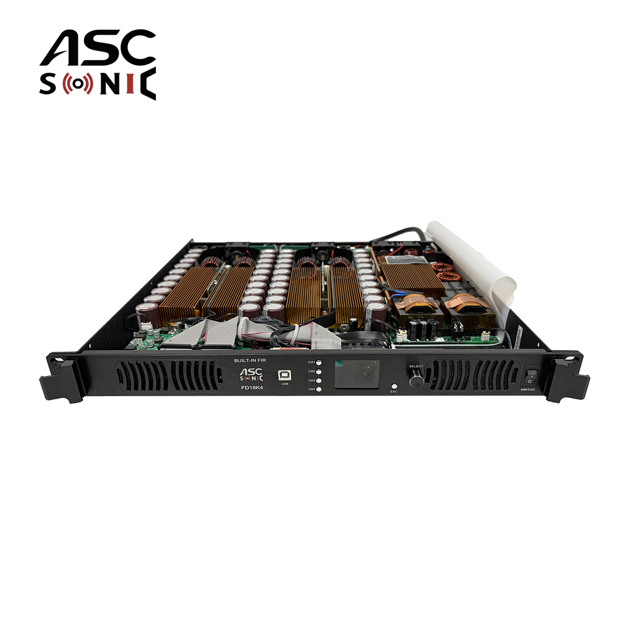 FD18K4 FIR DSP Digital Amplifier 18000W 4 Channel Class D for Professional Audio Systems