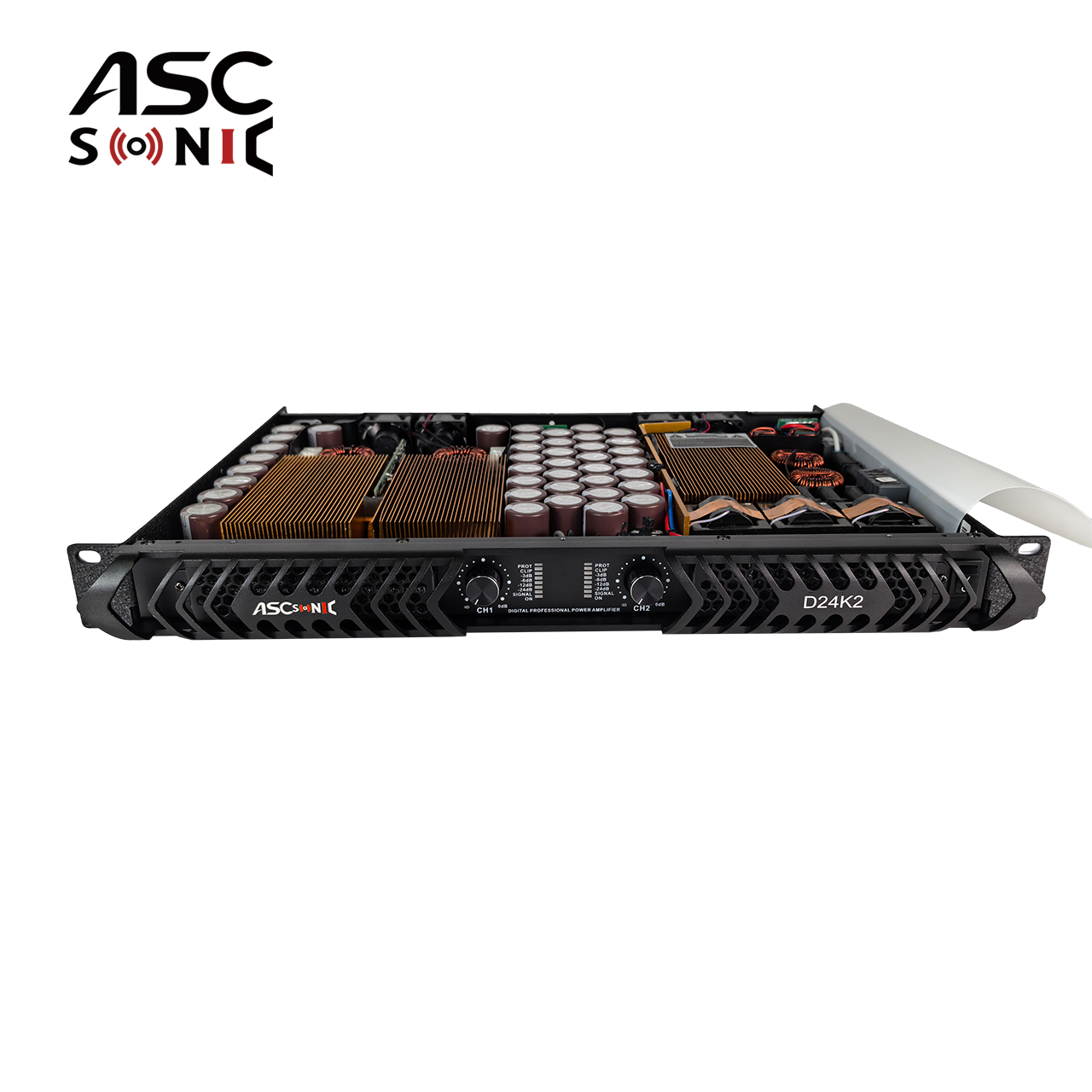 D24K2 2 CH Class D Professional Audio Subwoofer Power Amplifier