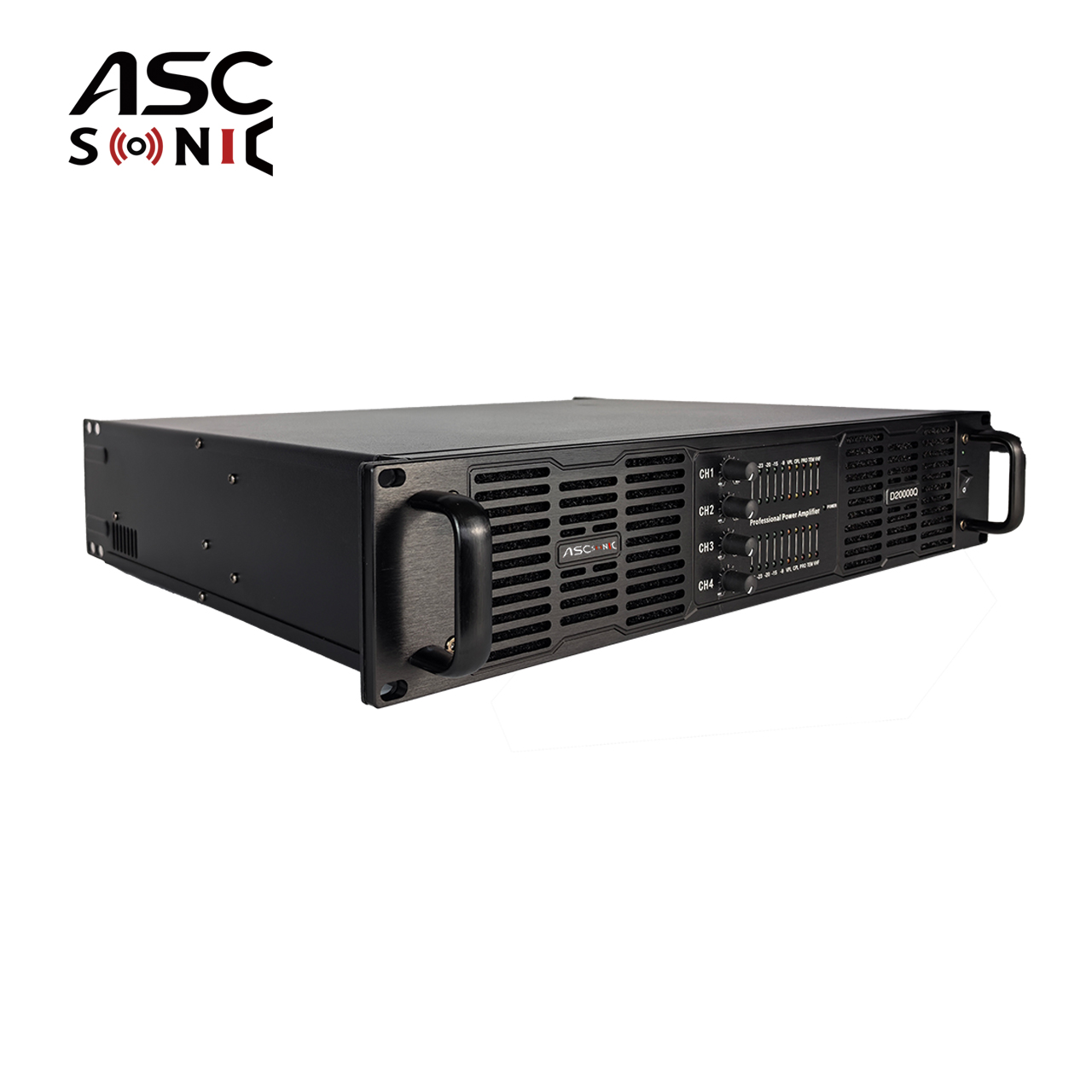 D20000Q 4 Channel 20000W Class D Professional Subwoofer Power Amplifier 