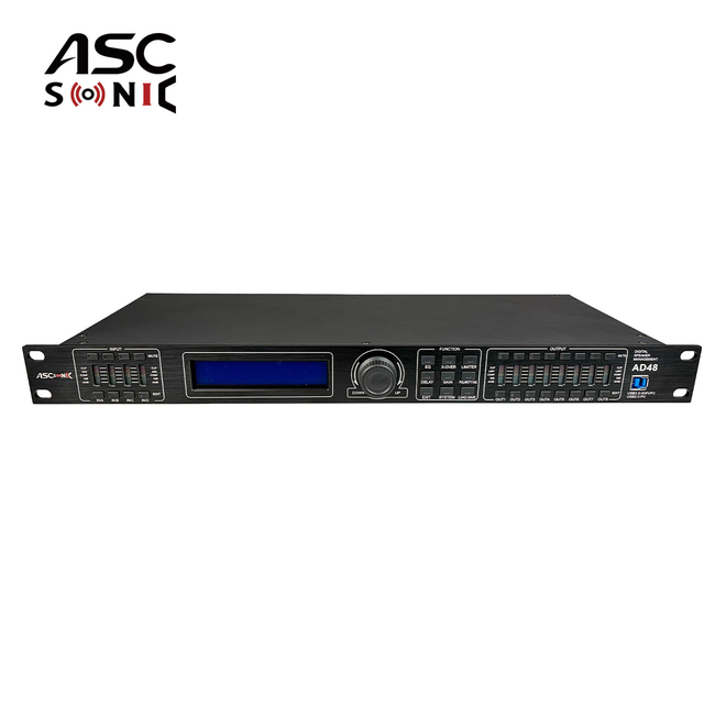 AD48F Professional FIR DSP Speaker Management Processor 96kHz Audio System Controller