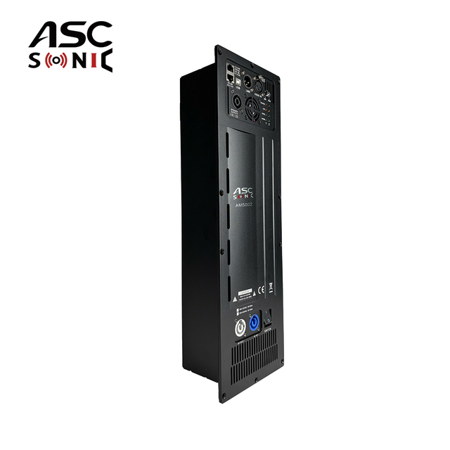AM5002 Dual Channel Class D DSP Plate Amplifier 900W for Active Speaker Integration