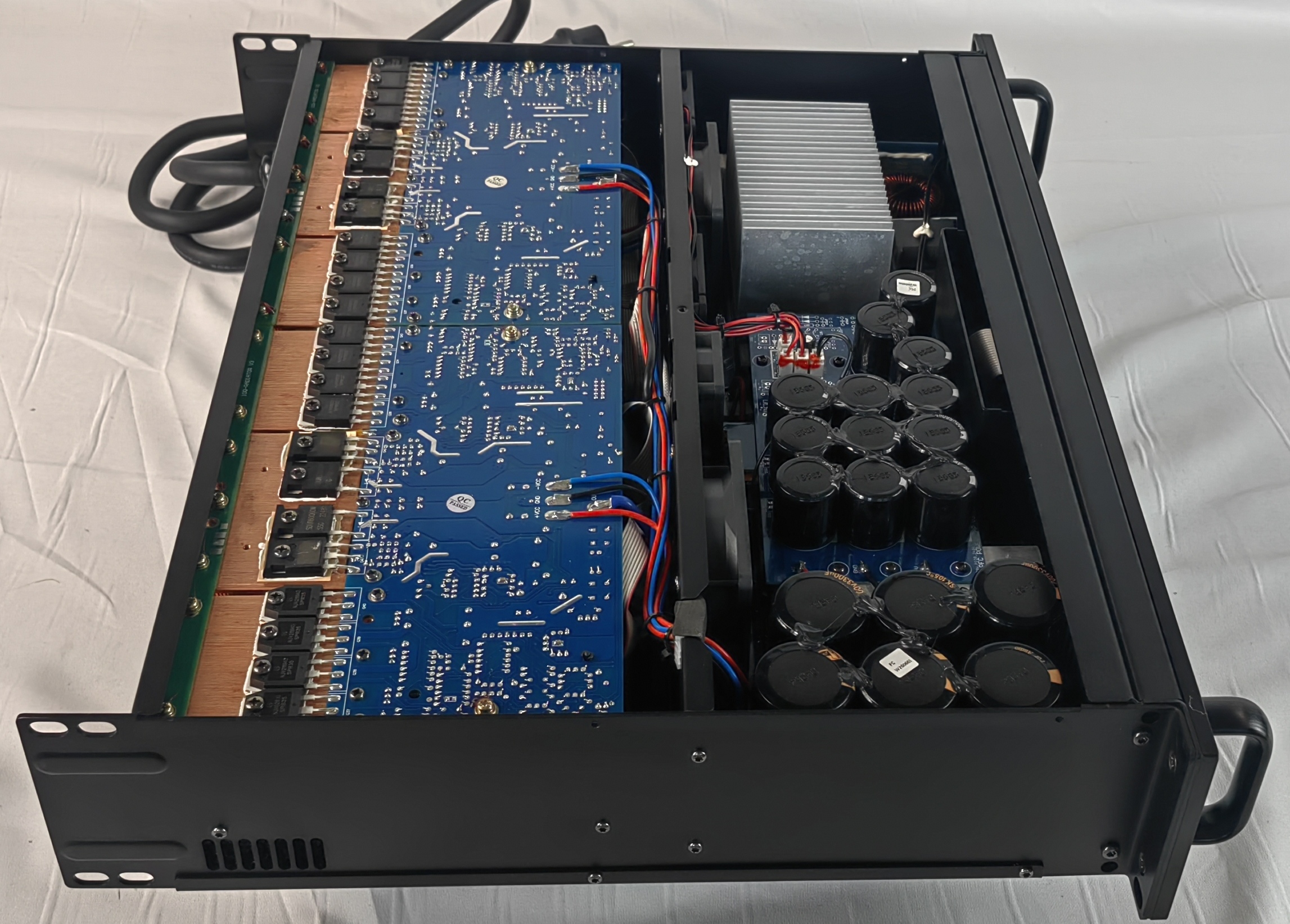 DSP10KQ-PFC 4 Channel 10000W Professional Digital DSP Power Amplifier with Active PFC