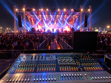 LA-310 Line Array LS-218 Subwoofer Powers Outdoor Event Celebration in Italy
