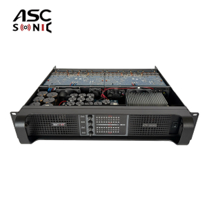 ATP10000Q Professional Audio 4CH Power Amplifier 10000 Watts with Active PFC Power Supply 