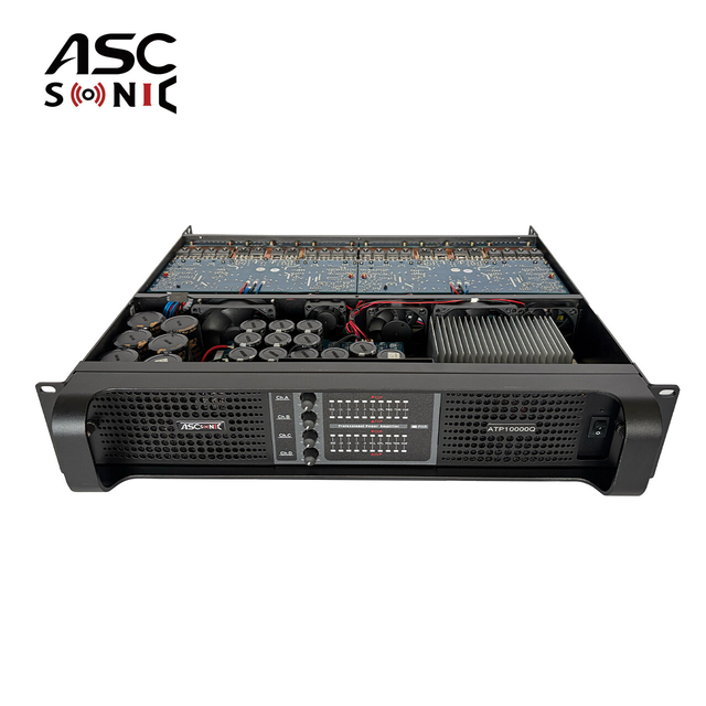 ATP10000Q Professional Audio 4CH Power Amplifier 10000 Watts with Active PFC Power Supply 
