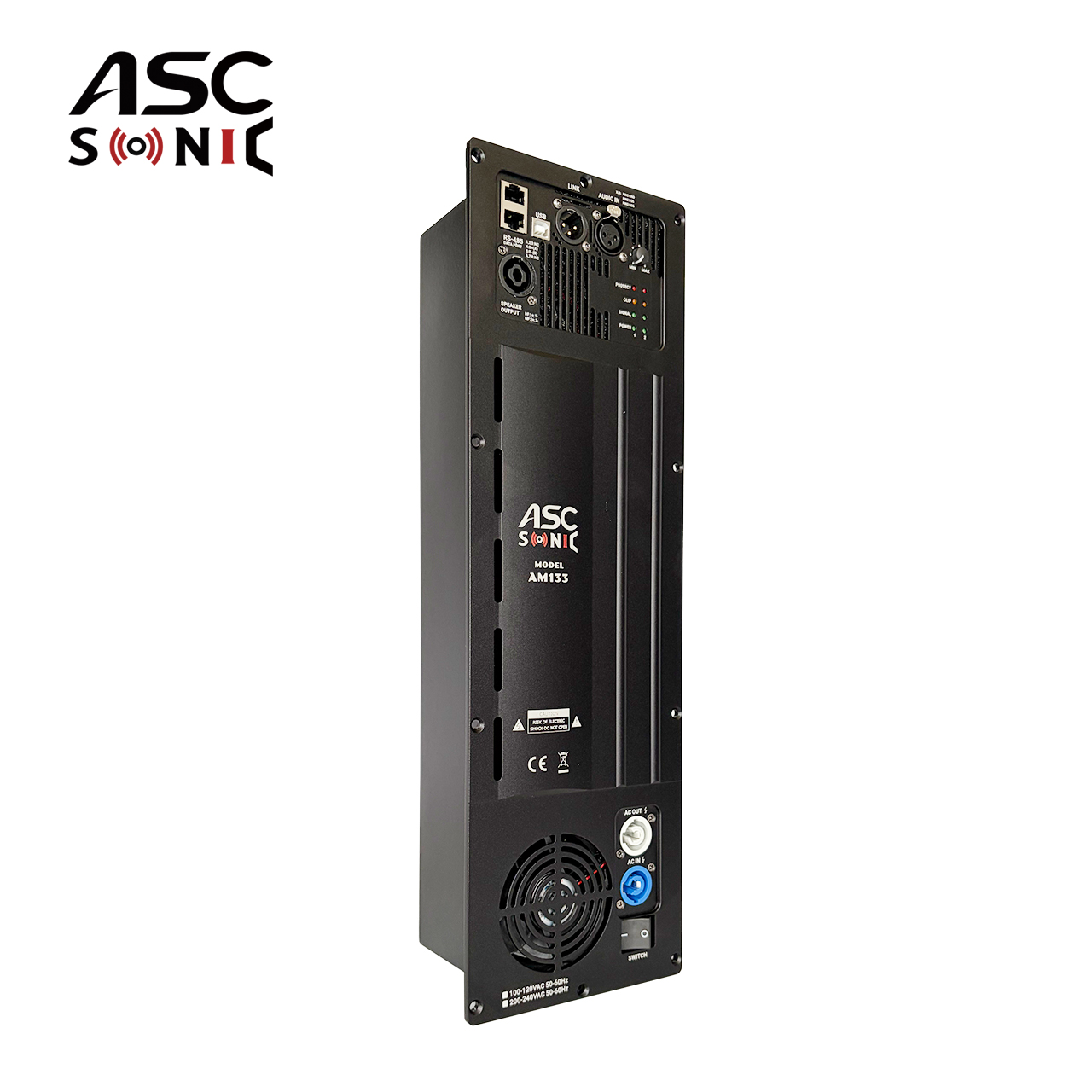 Amplificador de placa de sa&iacute;da dupla AM133 1300W acionado por DSP para sistemas PA ativos e line array