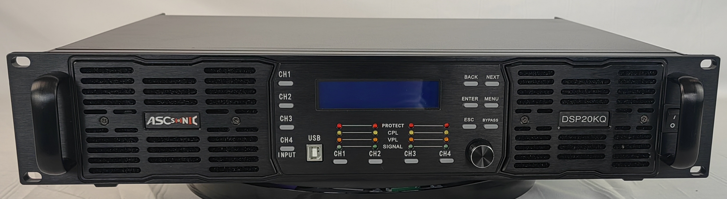 DSP20KQ-PFC 4 Channel Digital Sound Stereo DSP Power Amplifier 20000 Watts