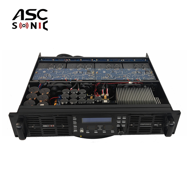 DSP20KQ-PFC 4 Channel Digital Sound Stereo DSP Power Amplifier 20000 Watts