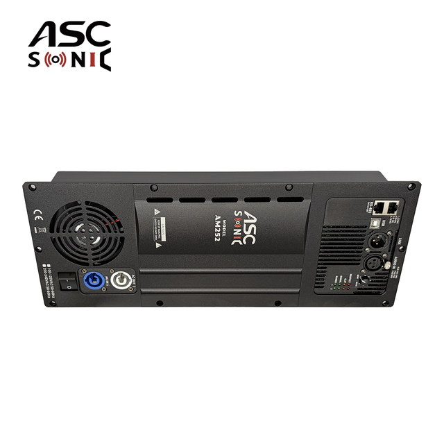 AM3A-2.1 DSP Controlled 2.1 Channel Plate Amplifier For Active Bass Cabinet And Dual Satellite Speakers