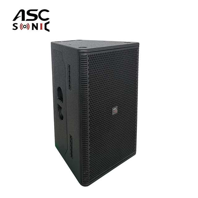 FX12P Active Dual 12 Inch Professional Audio DJ Point Source Speaker with DSP 