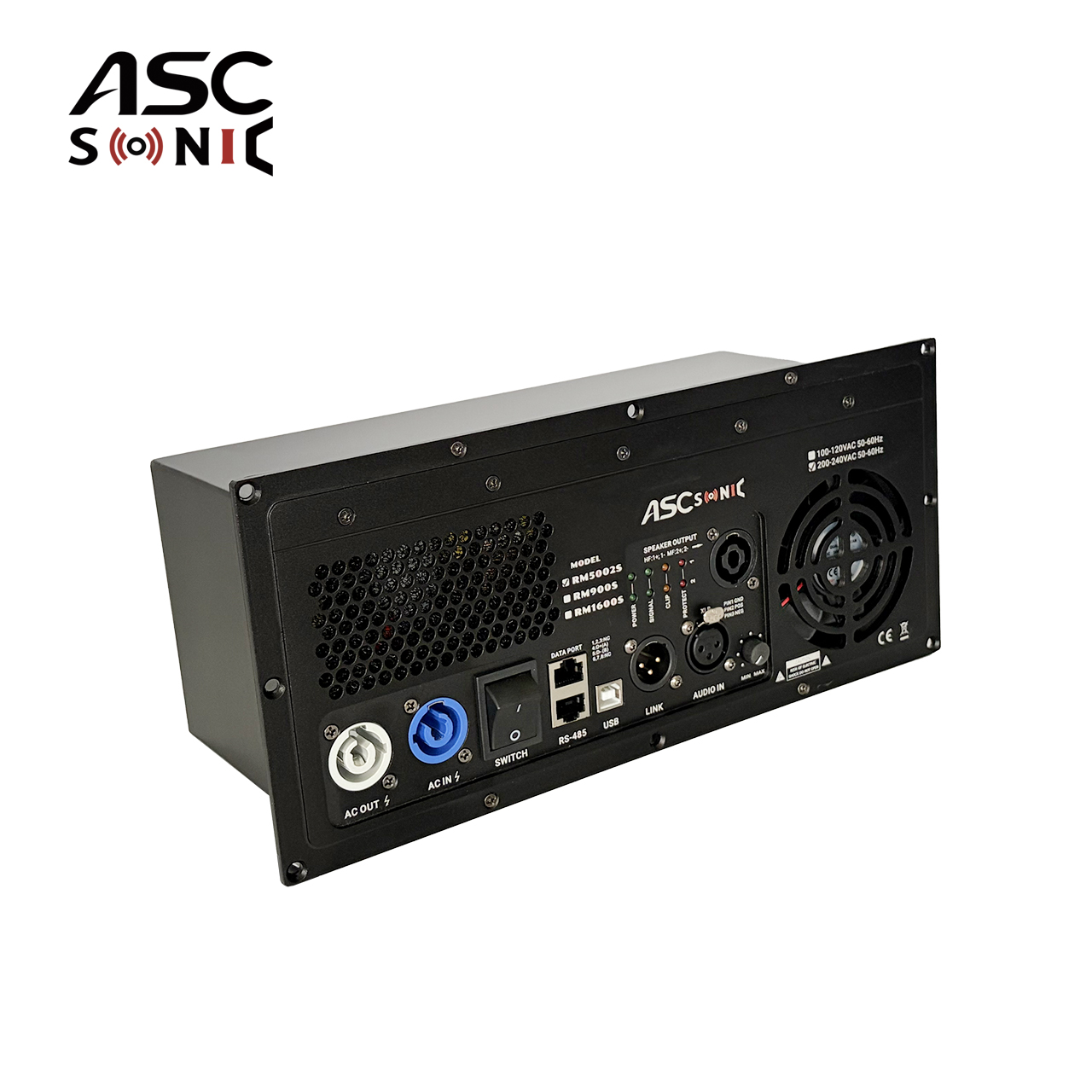RM5002 2 Channel DSP class d Plate Amplifier Module 900W 