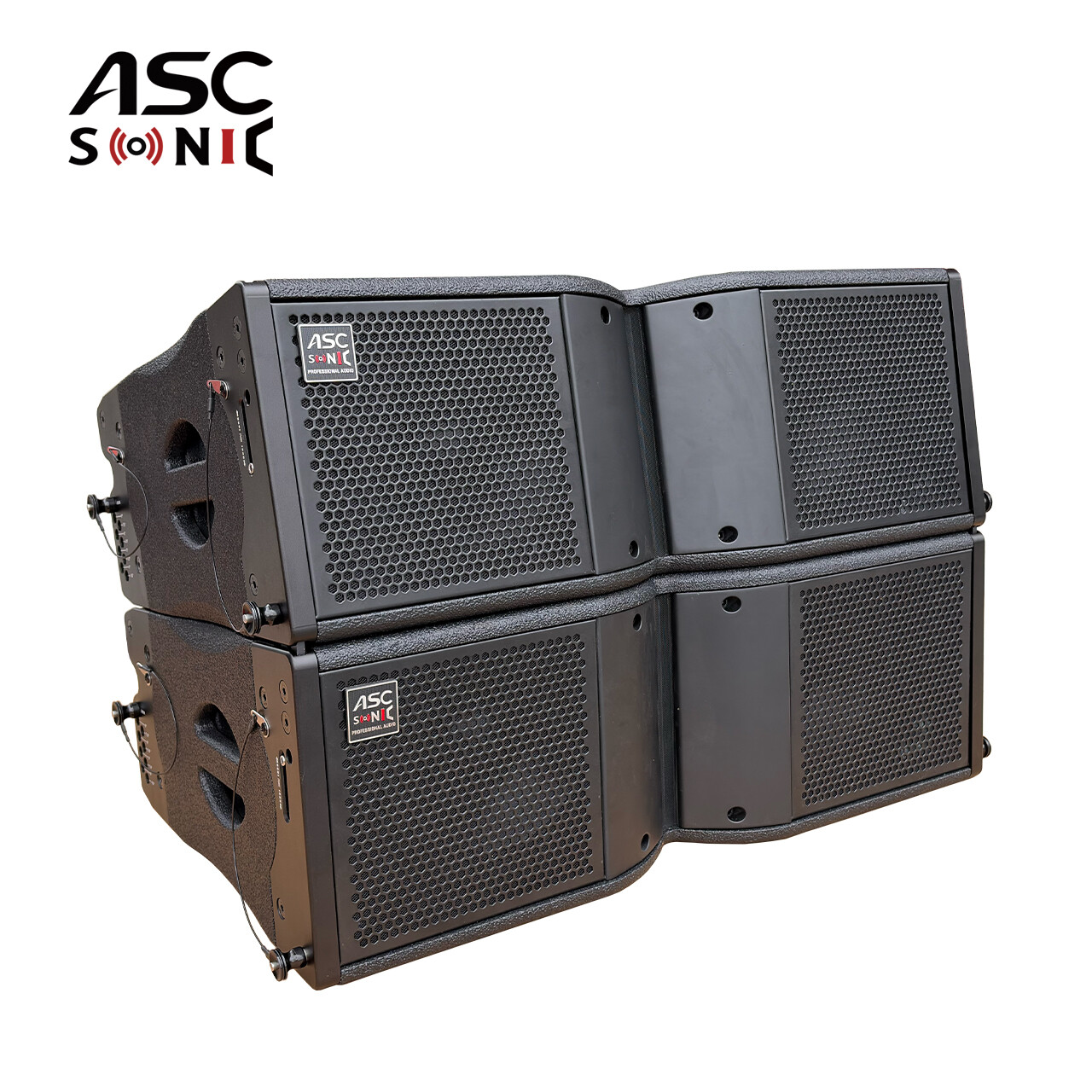 LA-208 Passive Dual 8 Inch 2 Way Bi-amp Touring Line Array Speaker System