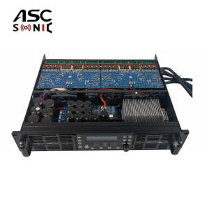 DSP10KQ-PFC 4 Channel 10000W Professional Digital DSP Power Amplifier with Active PFC