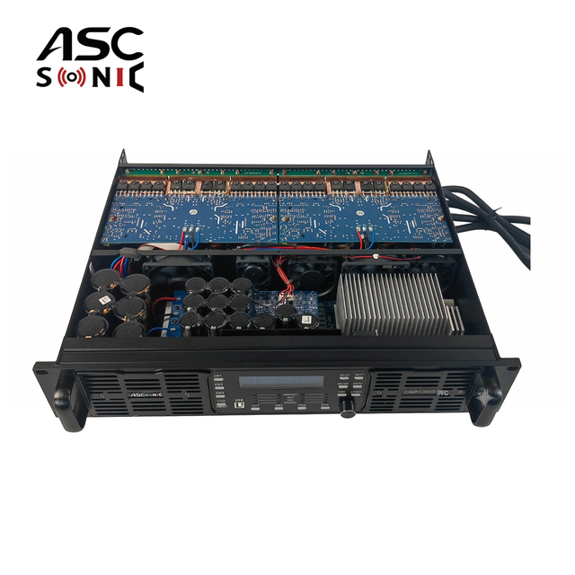 DSP10KQ-PFC 4 Channel 10000W Professional Digital DSP Power Amplifier with Active PFC