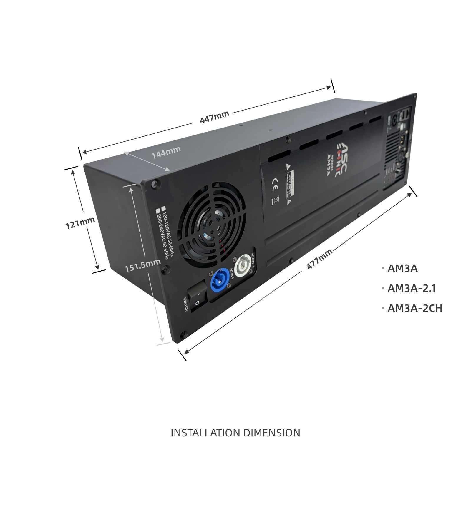 AM3A plate amplifier 