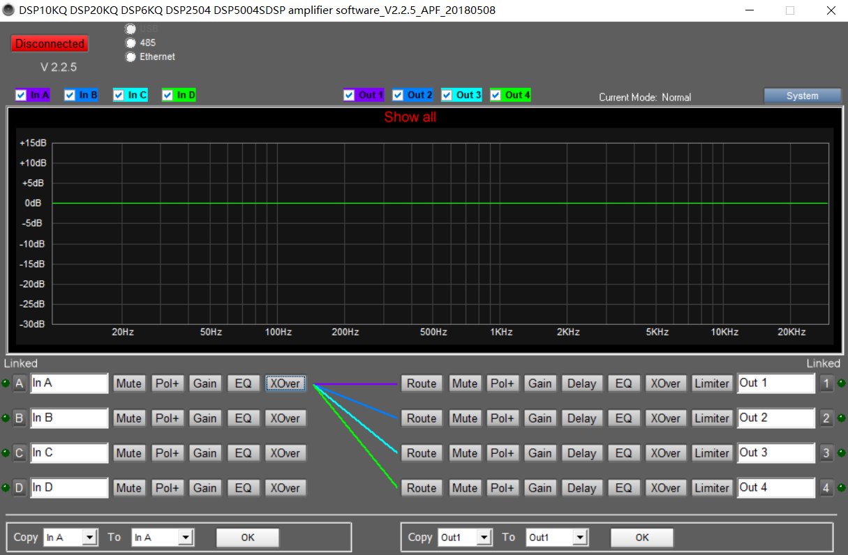 ASCSONIC AUDIO AM103 plate amplifier DSP